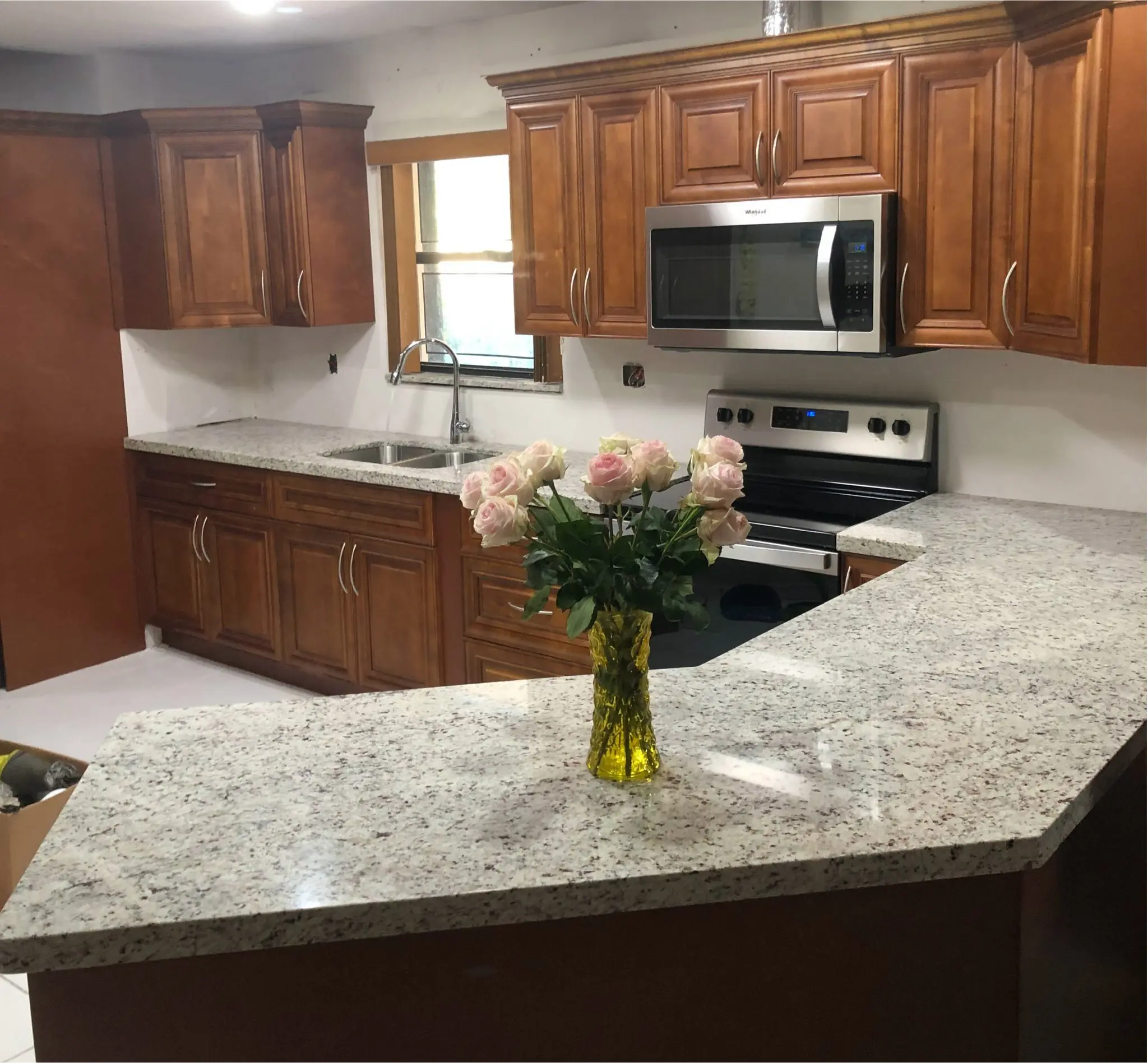 Kitchen plumbing remodel completed by Acosta Plumbing