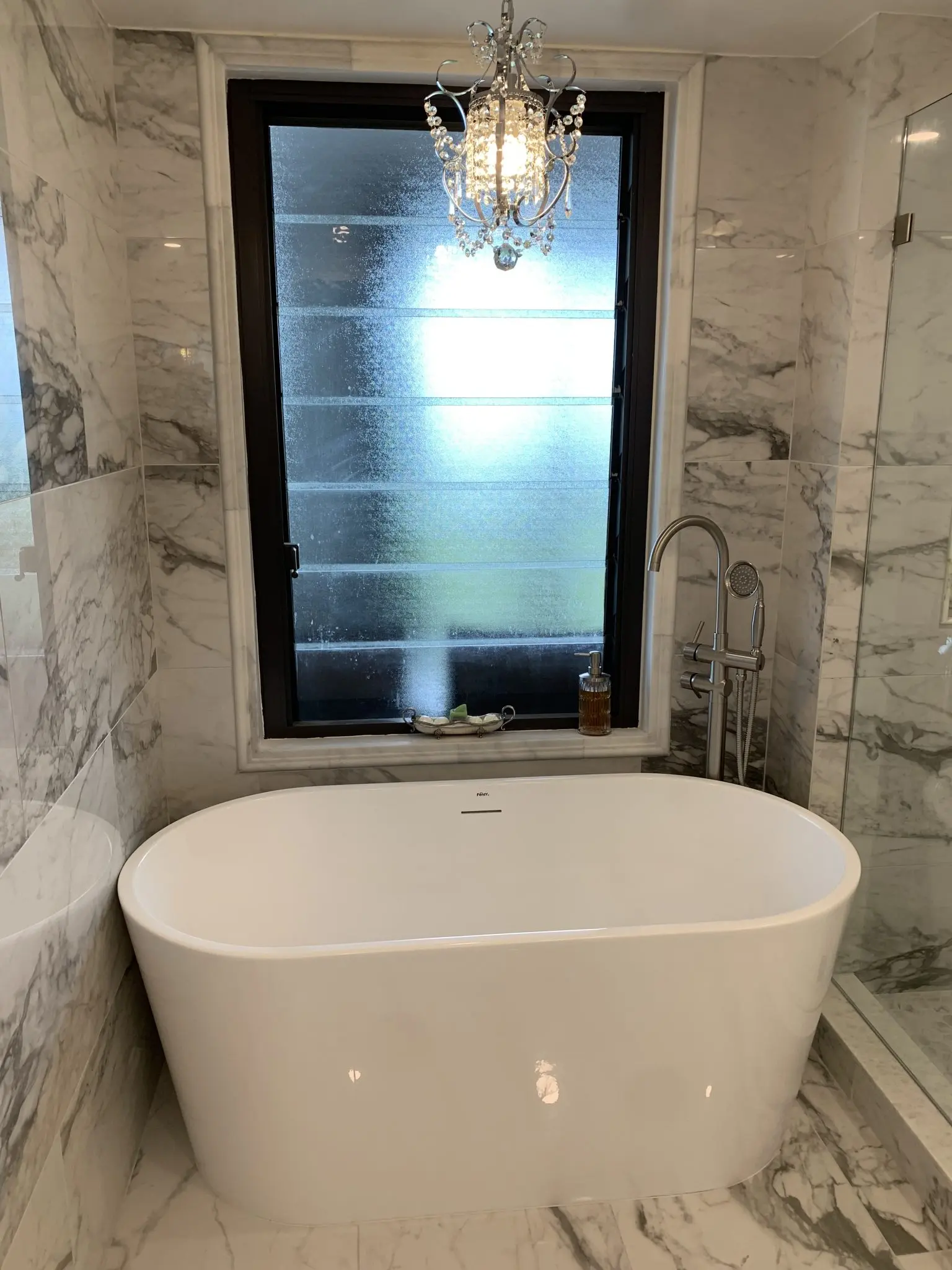 Bathroom plumbing remodel completed by Acosta Plumbing